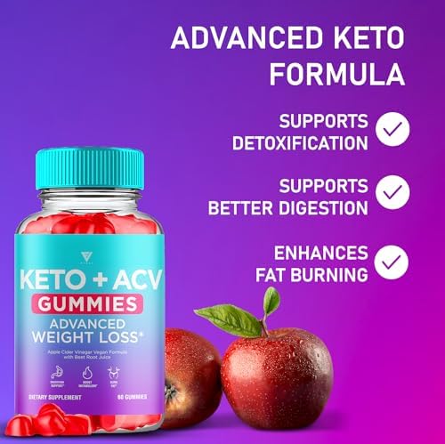 Fyvus Apple Cider Vinegar Gummies 60 Count
