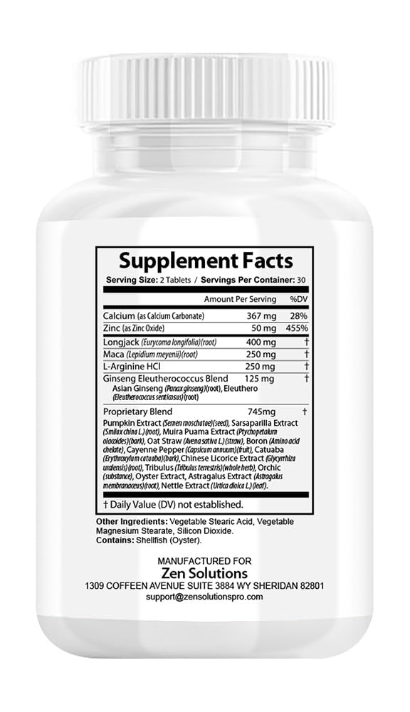 nutradash Alpha Labs Supplement for Men Tablets 180