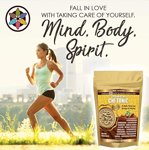 Medicinal Foods The Ancient Future of Food Chi Tonic for Energy and Vitality Powder 3.53 Ounce