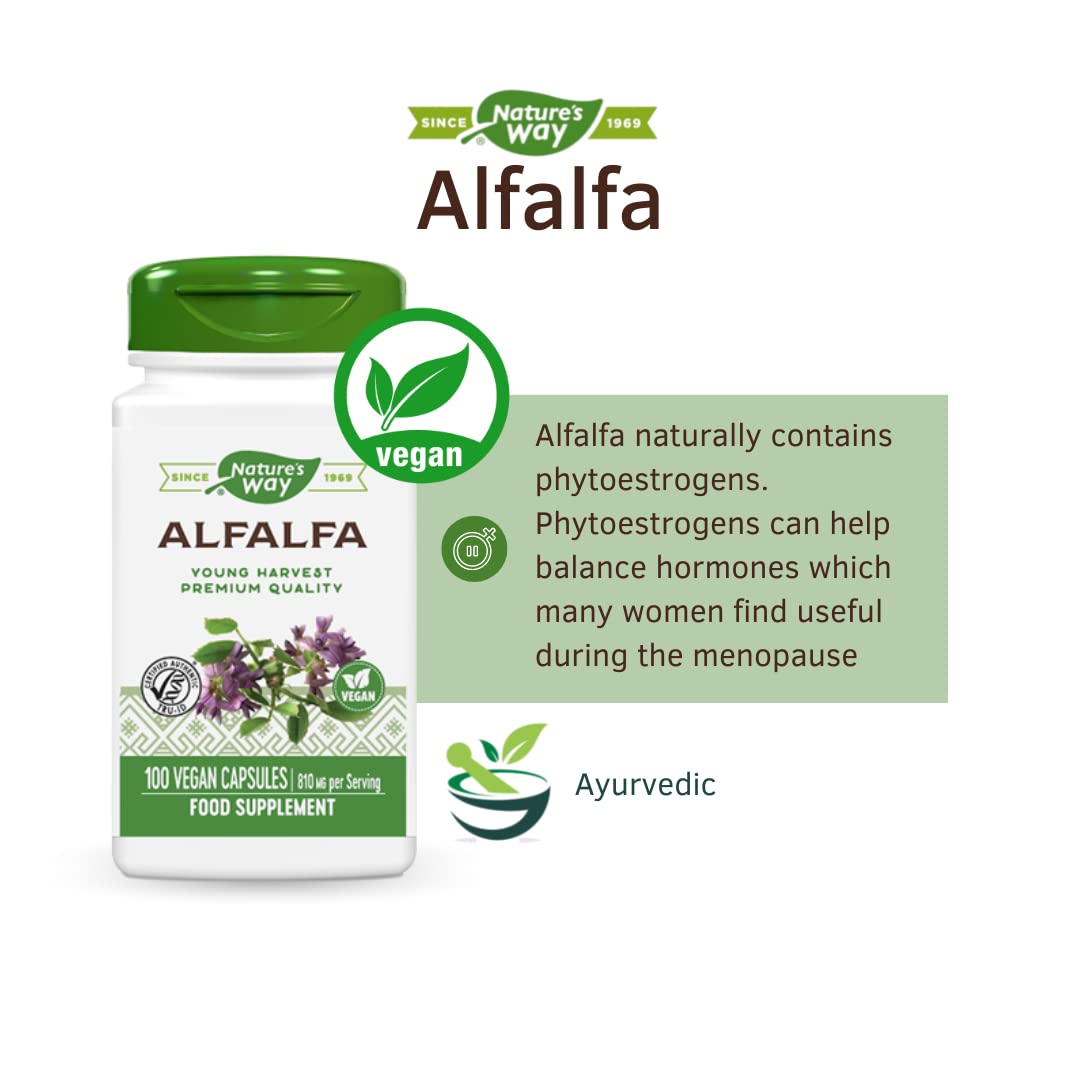 Nature's Way Alfalfa Leaves Capsules 100