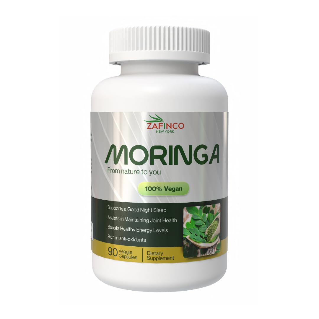 ZAFiNCO Moringa Capsule 1500 mg, 90 Capsules