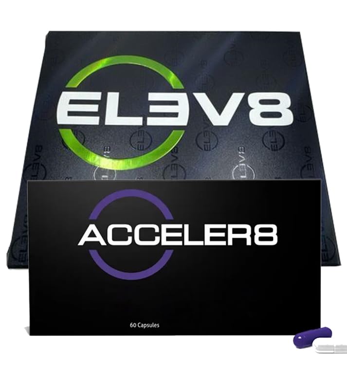 BEpic ACCELER8 & ELEV8 Synergistic Combo Pack, 90 Capsules