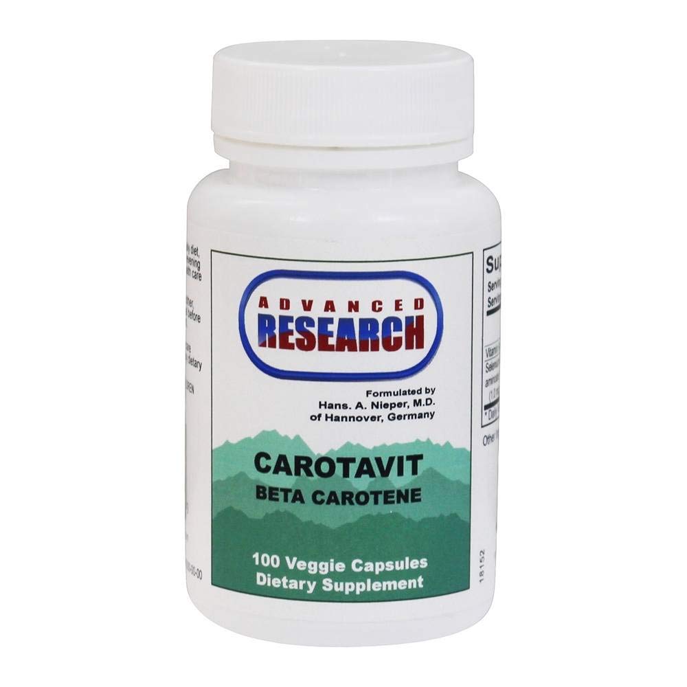 Advanced Research/Nutrient Carriers Carotavit Beta Carotene Capsule 100