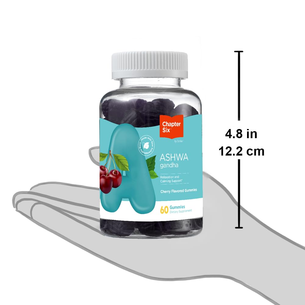 Zahler Ashwagandha Gummies 260mg Serving, 60 Count