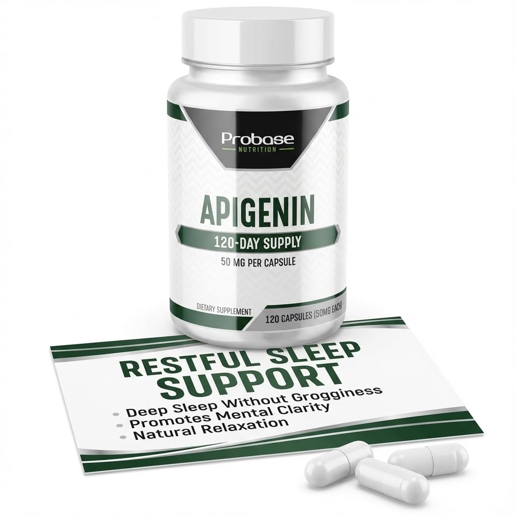 Probase Nutrition Ultimate Apigenin 50mg Capsules, 120 Count
