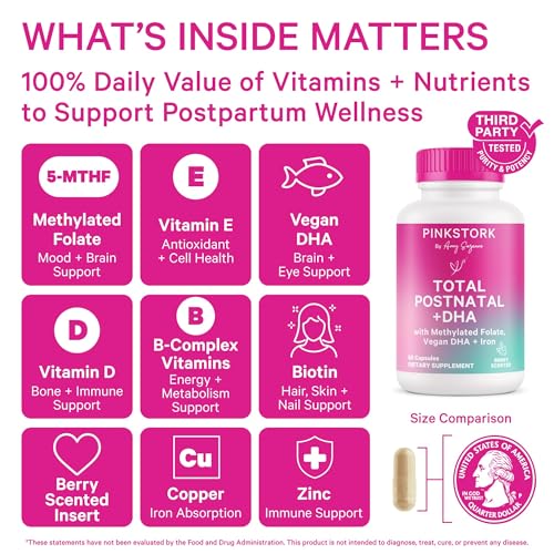 Pink Stork New Mom Necessities Bundle Capsule 150