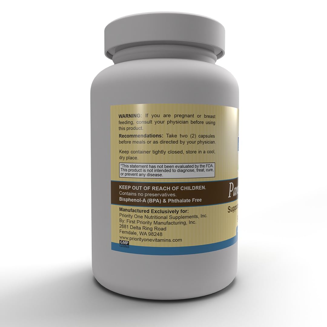 Priority One Pancreas 10xtra Capsule 90