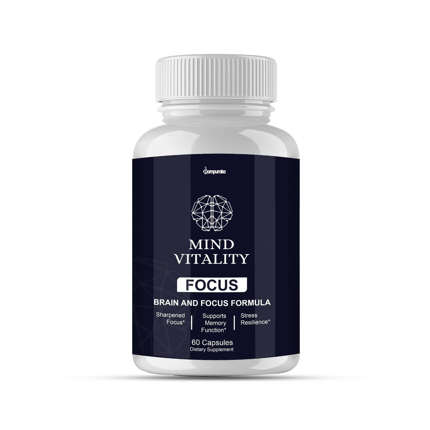 Sampuraka Mindvitality New Advanced Formula Supplement 60 Capsules