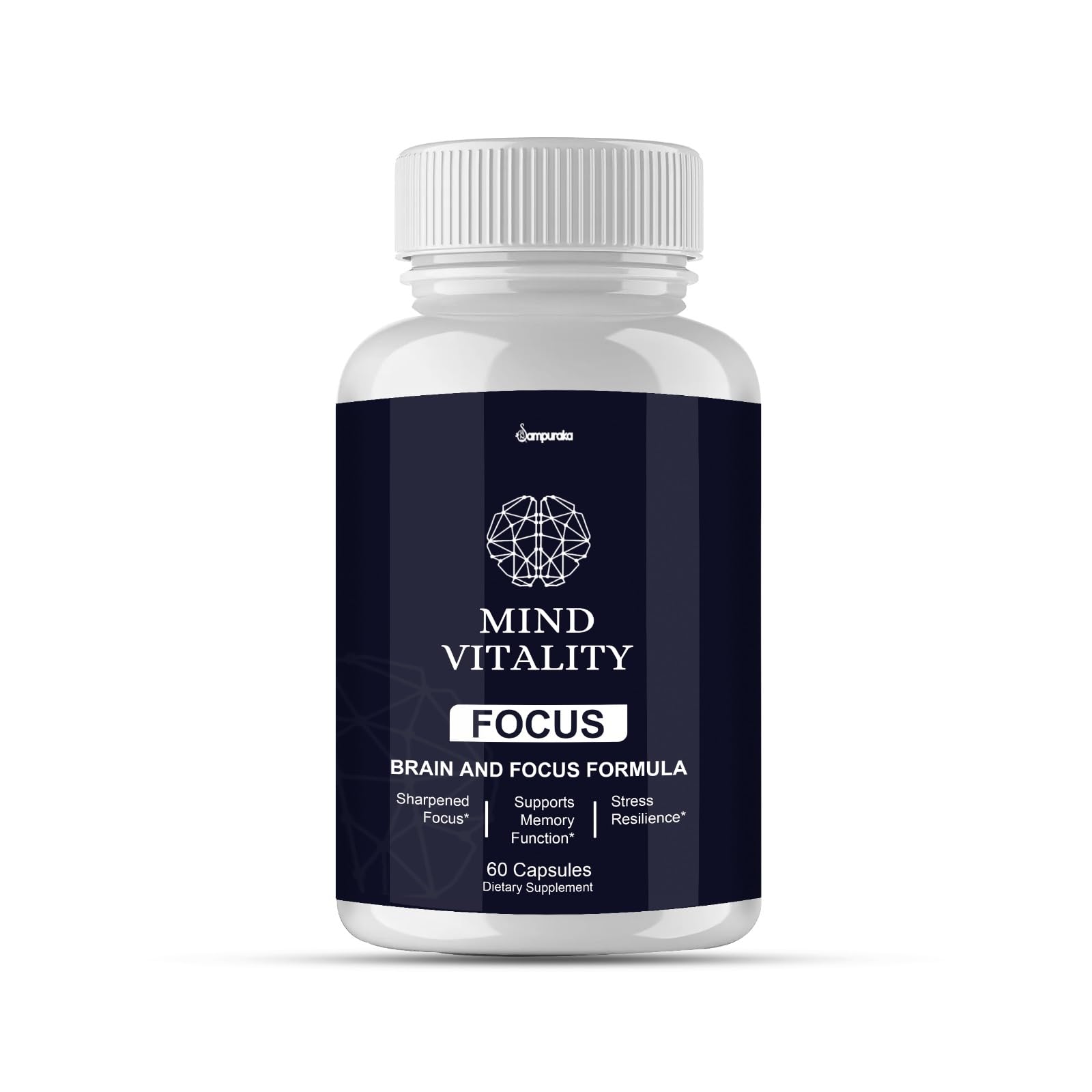 Sampuraka Mindvitality New Advanced Formula Supplement Capsule 60 Count