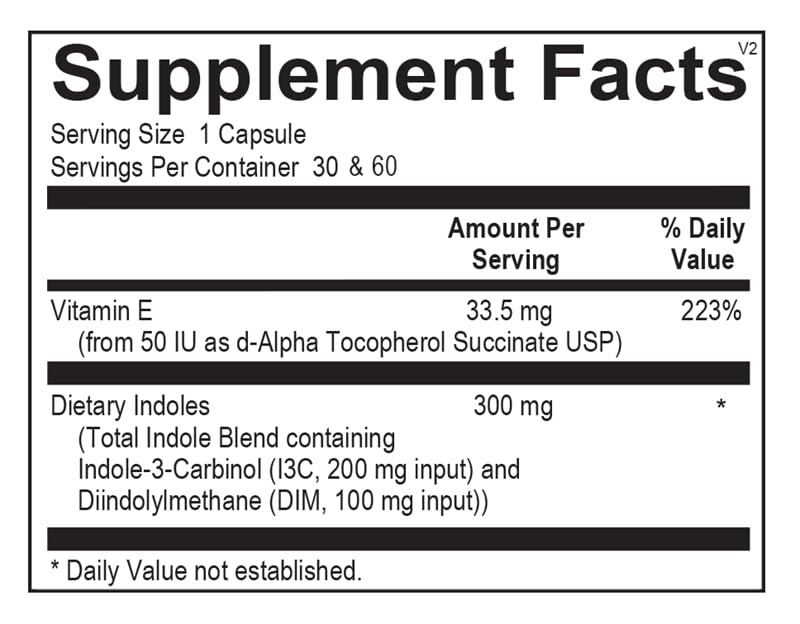 Ortho Molecular Estrodim 30 Capsules