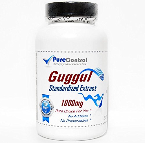 PureControl Supplements Guggul Standardized Extract 1000mg 100 Capsules