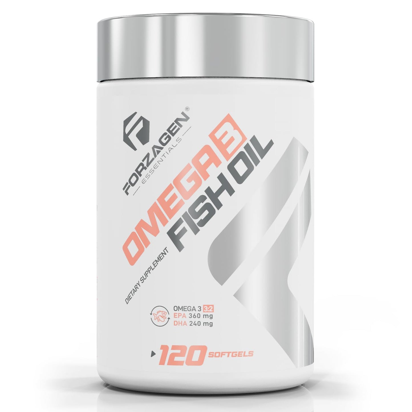 Forzagen Omega 3 Fish Oil Supplement Tablet, 1 Count