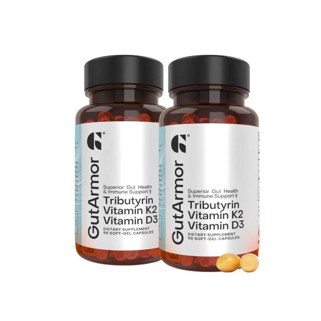 GUT ARMOR Tributyrin Vitamin Complex Softgels 90 Count