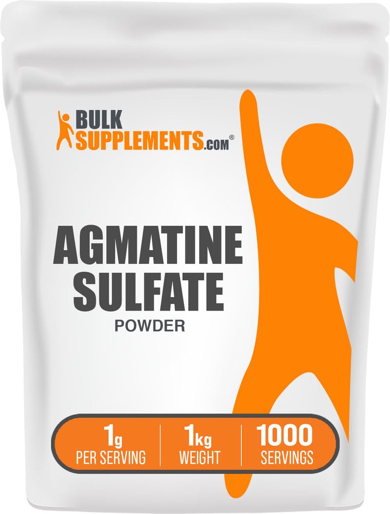 BulkSupplements Agmatine Sulfate Powder 35.2
