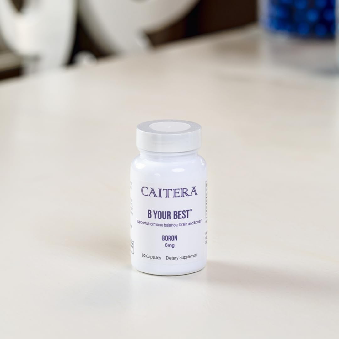 Caitera B Your Best Boron Glycinate Dietary Supplement 60 Capsules