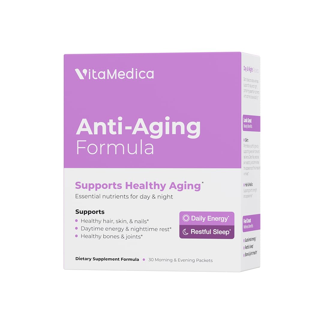 VitaMedica Anti-Aging AM/PM Multivitamin Tablets, 30 Count