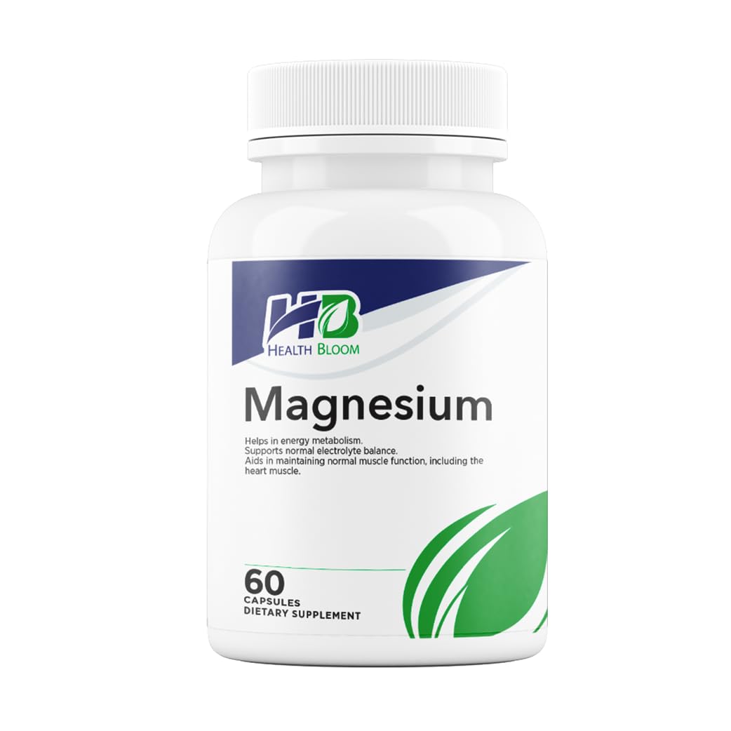 Health Bloom Inc Magnesium Capsule 60 Count