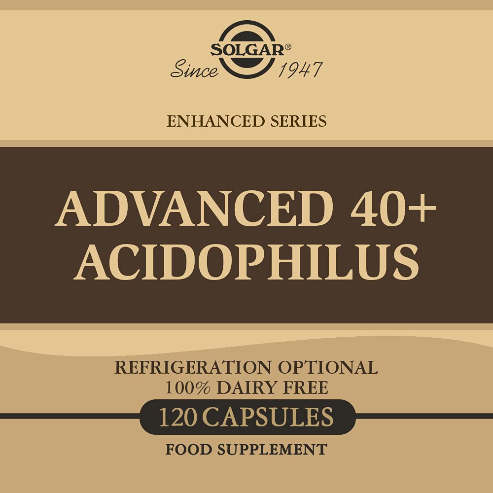 Solgar Acidophilus Capsules, 120 Count