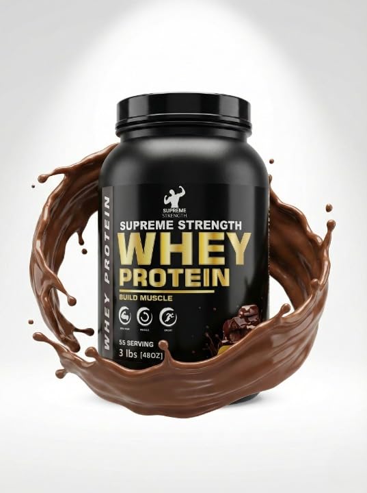 Supreme Strength Whey Protein Powder 48 Count