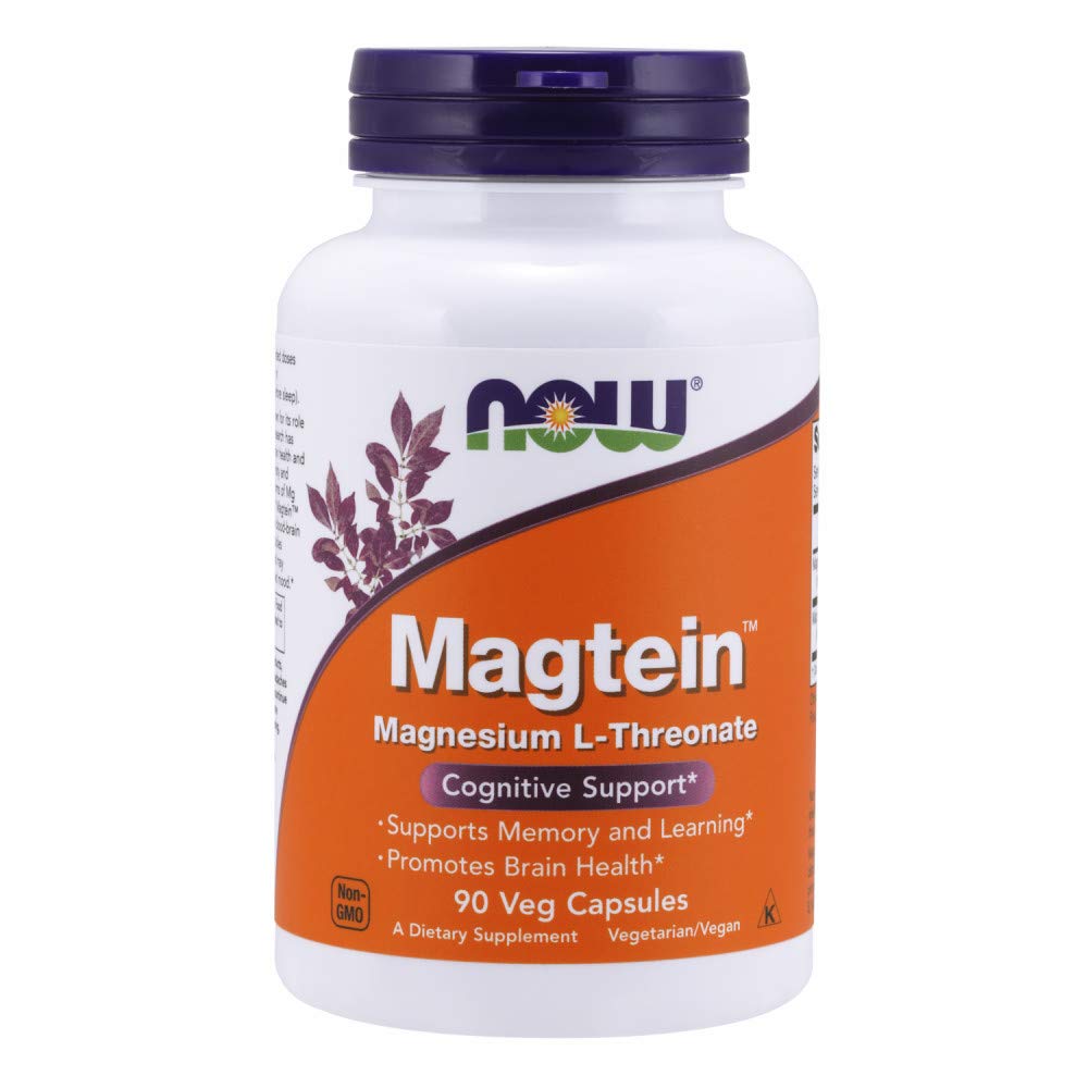 NOW Foods Magtein 180 Capsules
