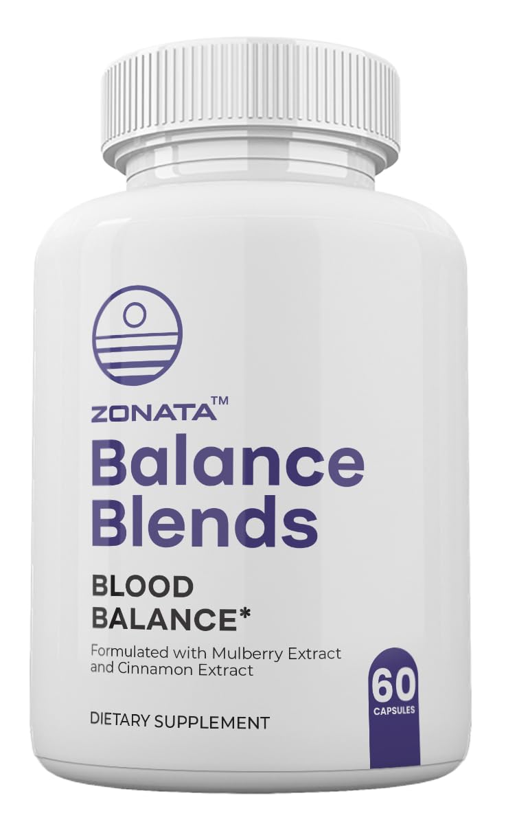 Zonata Balance Blends Blood Balance & Blood Optimizer Premium Formula Capsules 60