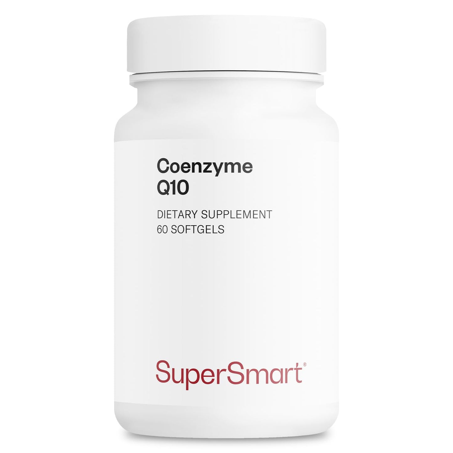 Supersmart Co-Enzyme Q10 (CoQ10) 90mg per Day Ubiquinol Softgels, 60 Count