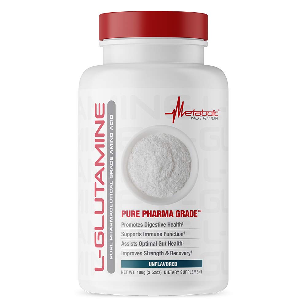 Metabolic Nutrition Glutamine Powder, 3.53 oz