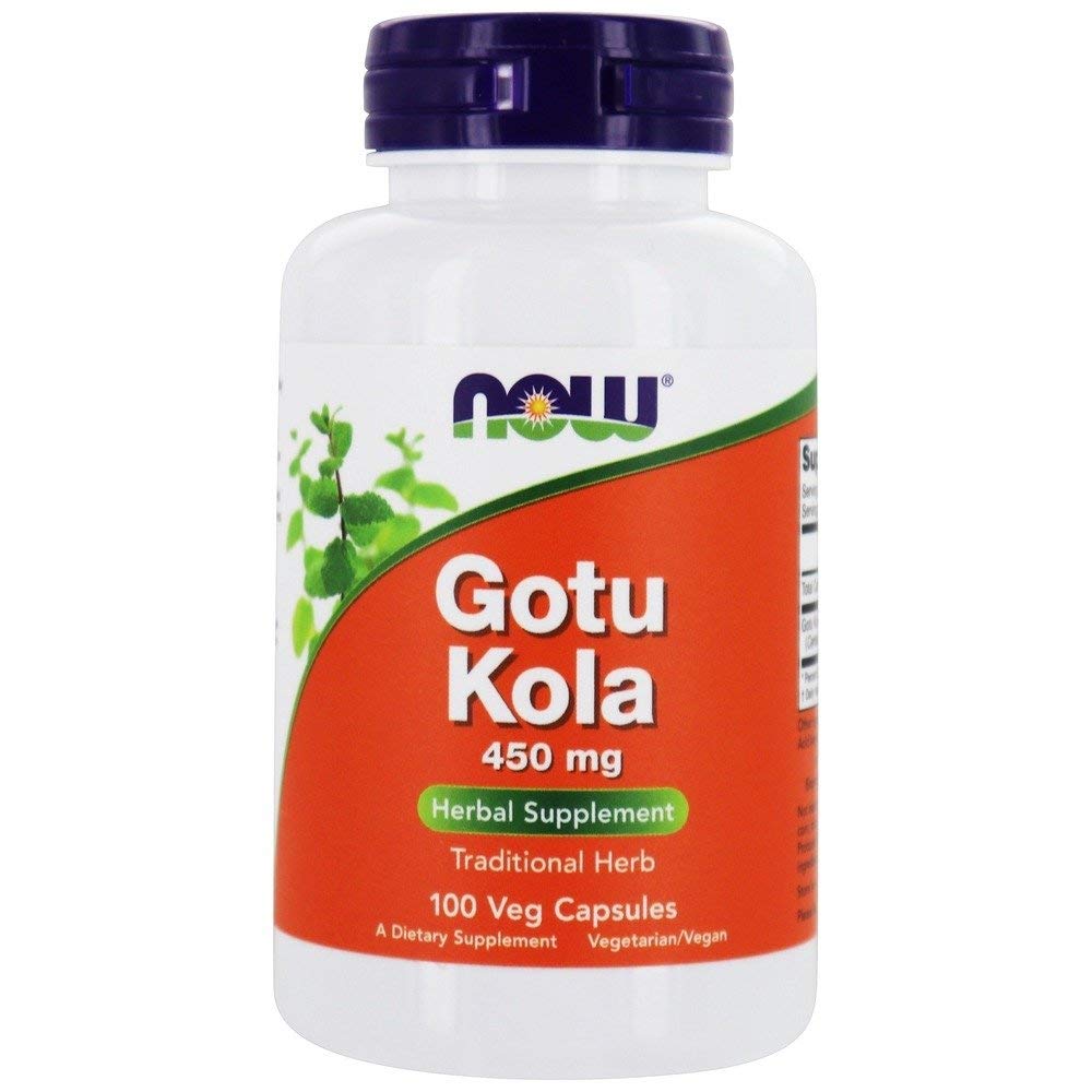 NOW Foods Gotu Kola 100 Capsules