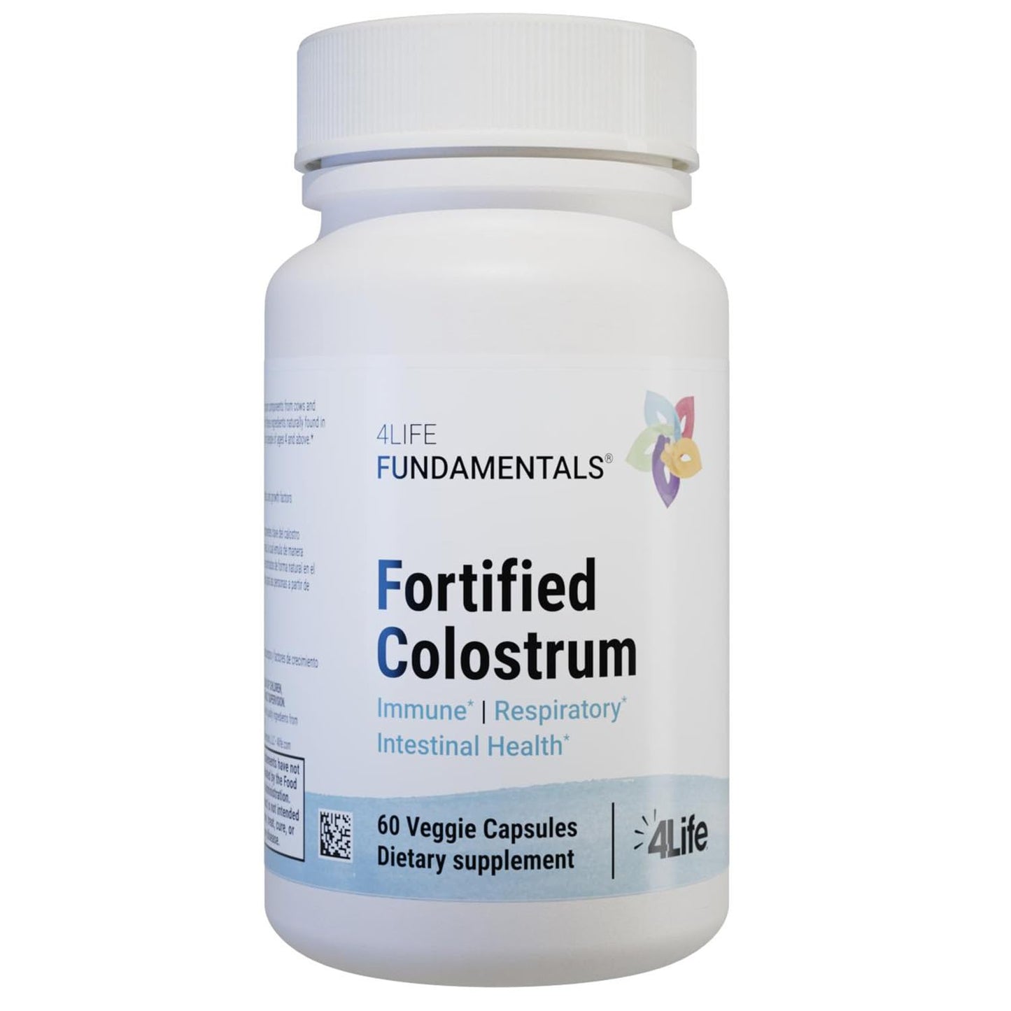 4Life Fortified Colostrum Immune Gut Respiratory Support, 60 Capsules