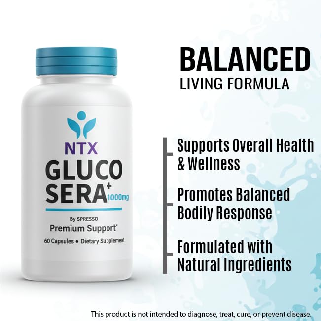 SPRESSO NTX Gluco Sera Capsule, 60 Count