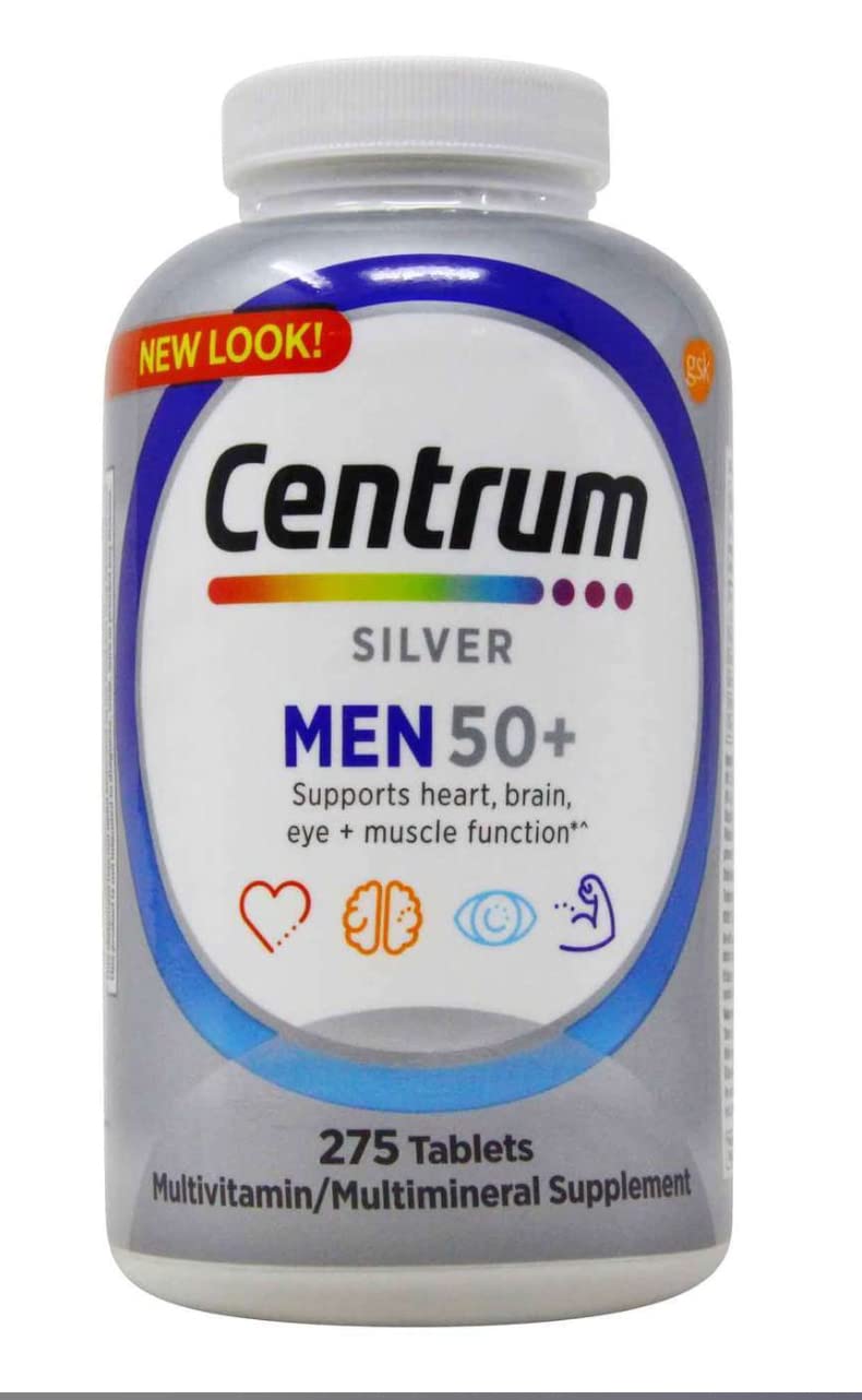 Centrum Men 50+ Multivitamin Capsule 275 Count