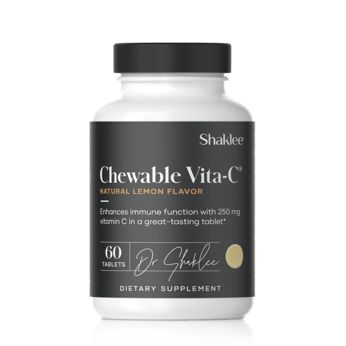 Shaklee Chewable Vita-C 250mg Tablets, 60 Count