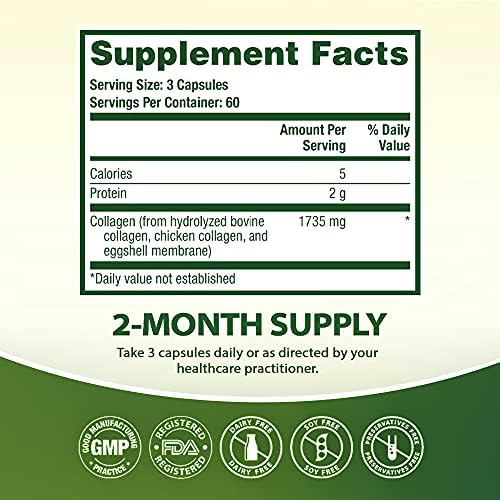 NutraA2Z Multi Collagen 180 Capsules