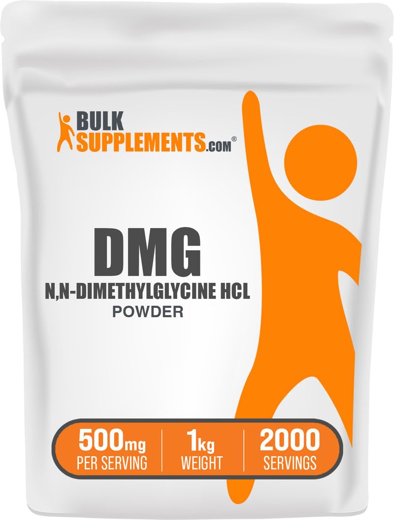 BulkSupplements DMG Powder 500mg per Serving, 2.2 lb