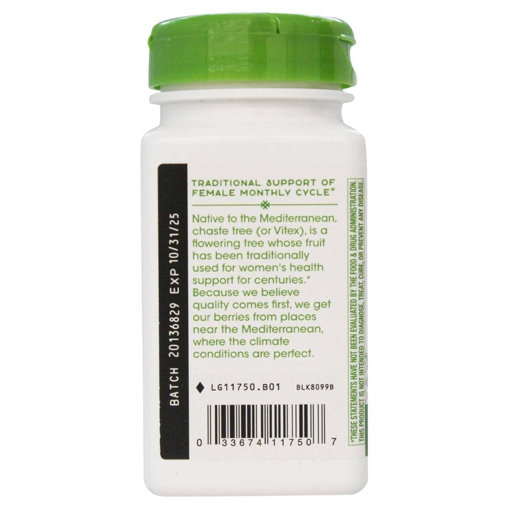 Nature's Way Vitex Fruit Capsule 1 Count