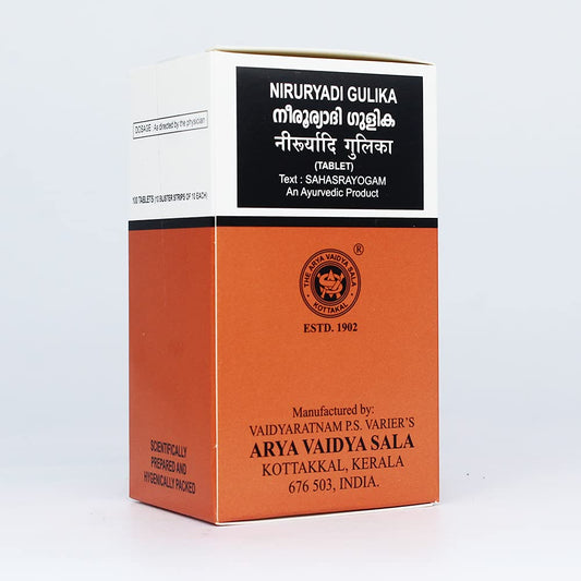 Kottakkal Niruryadi Gulika Tablet 100 Tablets