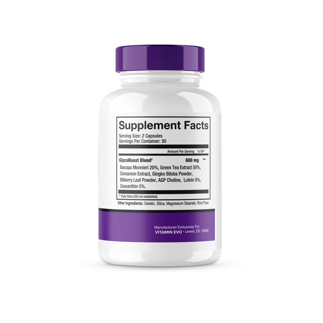 Vitamin Evo GlycoBoost 60 Capsules