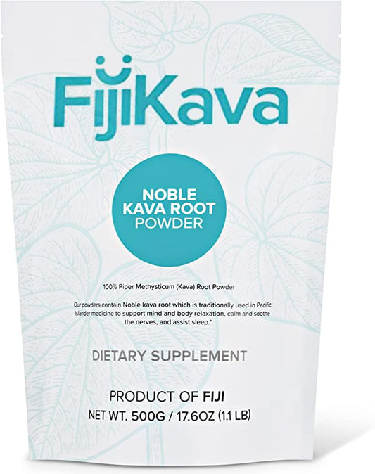 FijiKava Instant Kava Kava Powder 500g, 17.64 oz