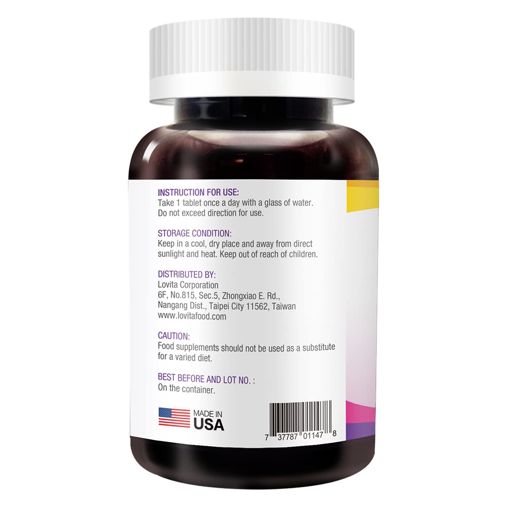 LOVITA Biotin 11,000 mcg Tablets, 384 Count