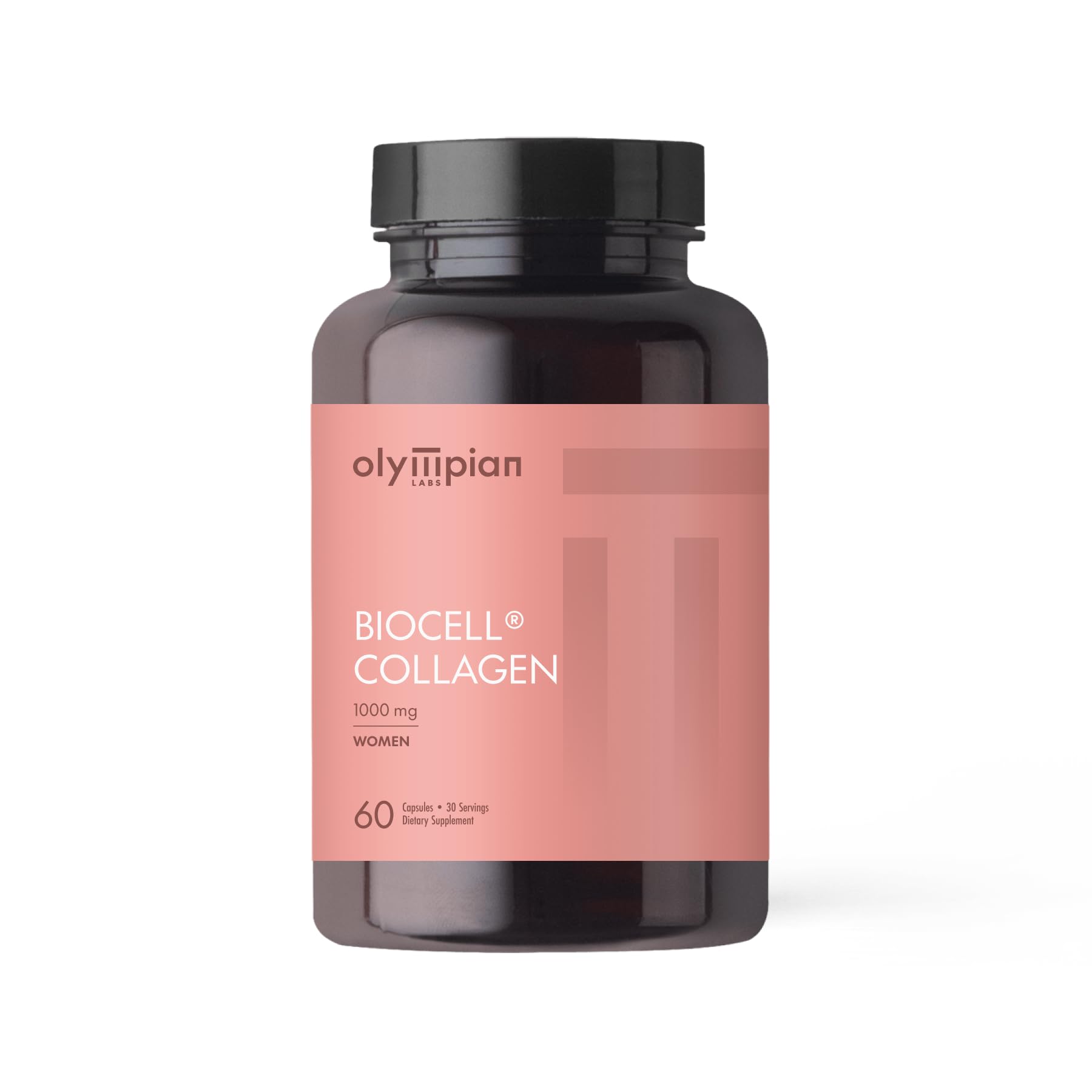 Optimal Blend Olympian Labs Biocell Collagen Improve Skin Hydration, Reduce fine Lines & Wrinkles, Supports Joint Comfort and Mobility, 60 Capsules