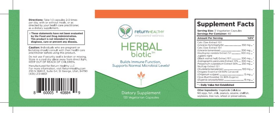 Return Healthy Foundation Plan 5-Product Daily Wellness Kit Capsule, 5 Capsules