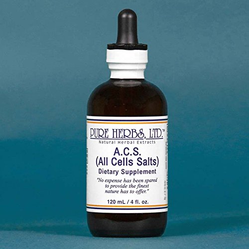 Pure Herbs All Cells Salts ACS Capsules 4