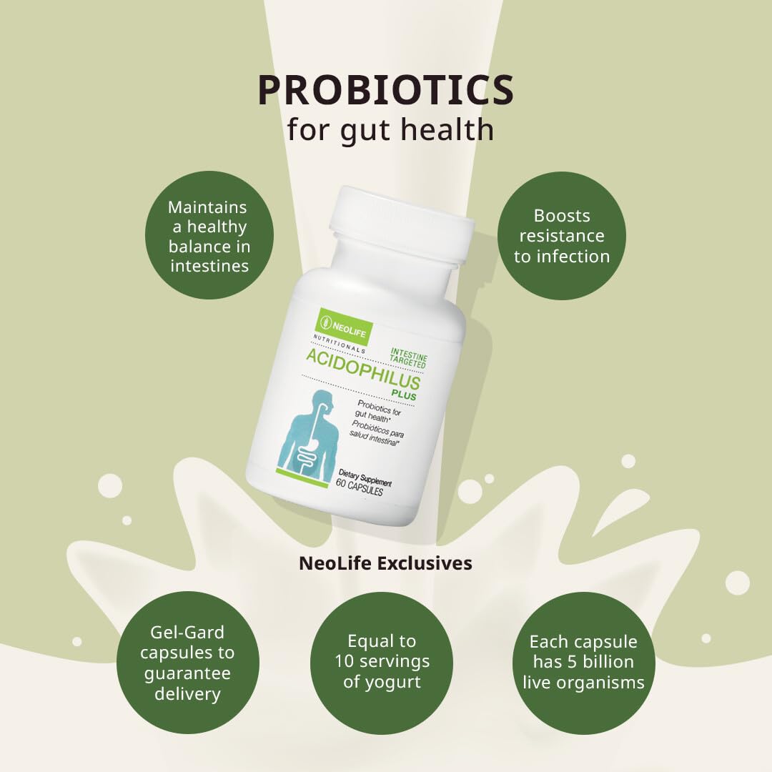 NeoLife Acidophilus Plus Probiotic Softgel 60 Count