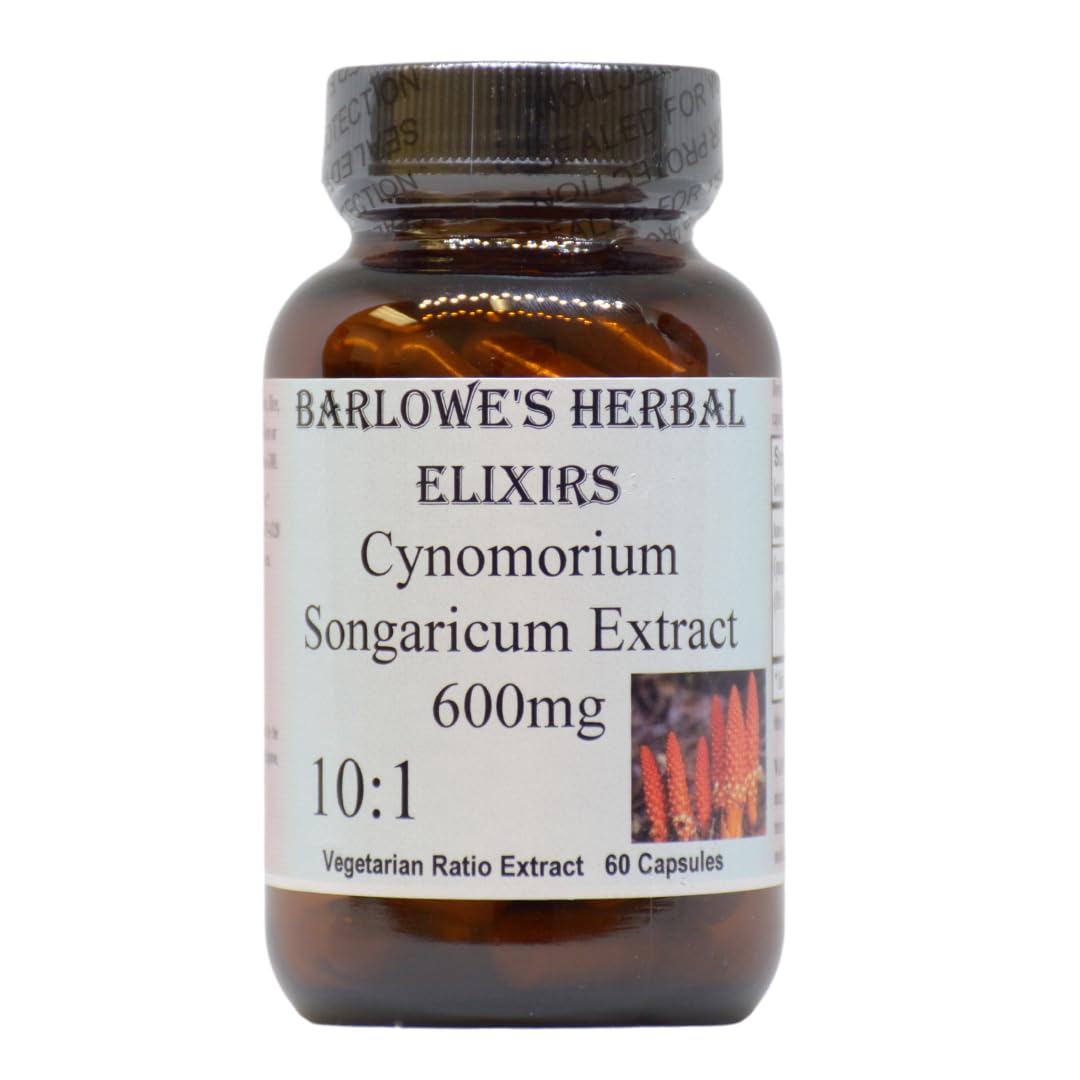 Barlowe's Herbal Elixirs Cynomorium Songaricum Extract 10:1 Capsules 60 Count