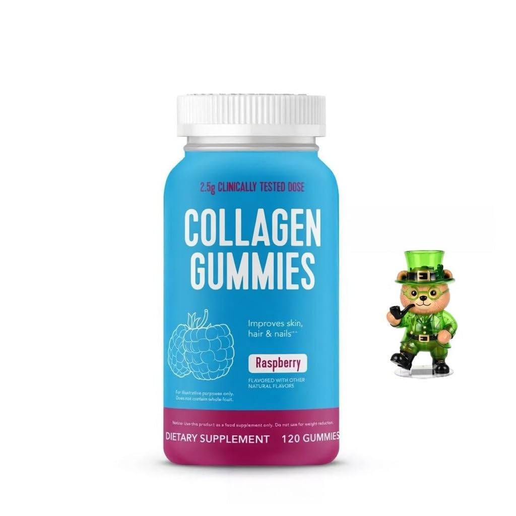SUREFECT Collagen Gummies Raspberry Flavor, 60 Gummies