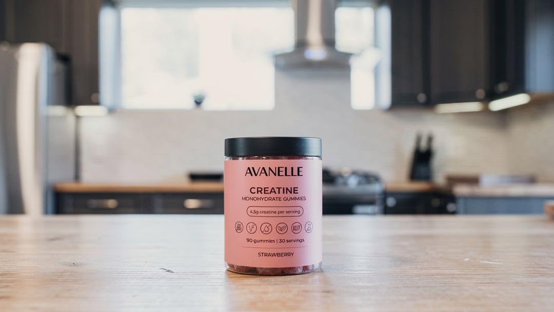 Avanelle Creatine Monohydrate Gummies, 1 Count