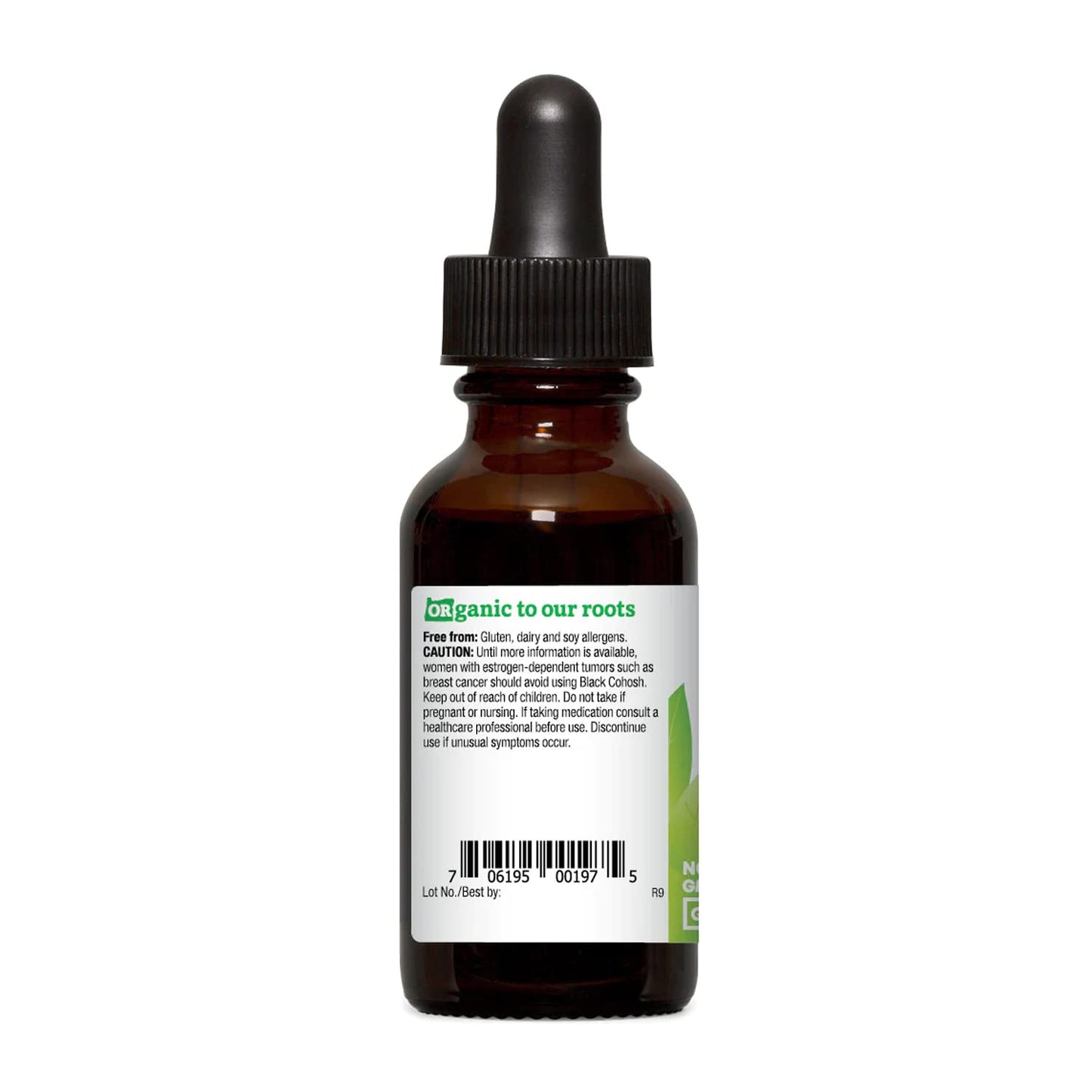 Oregon's Wild Harvest 1:1 Organic Black Cohosh Extract Capsules, 1 Capsule