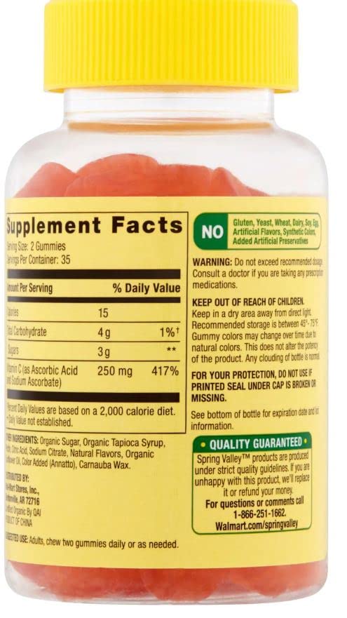 Adventure Home Vitamin C Gummies for Adults - Immune Support - 250 mg, Gummy, 70 Count