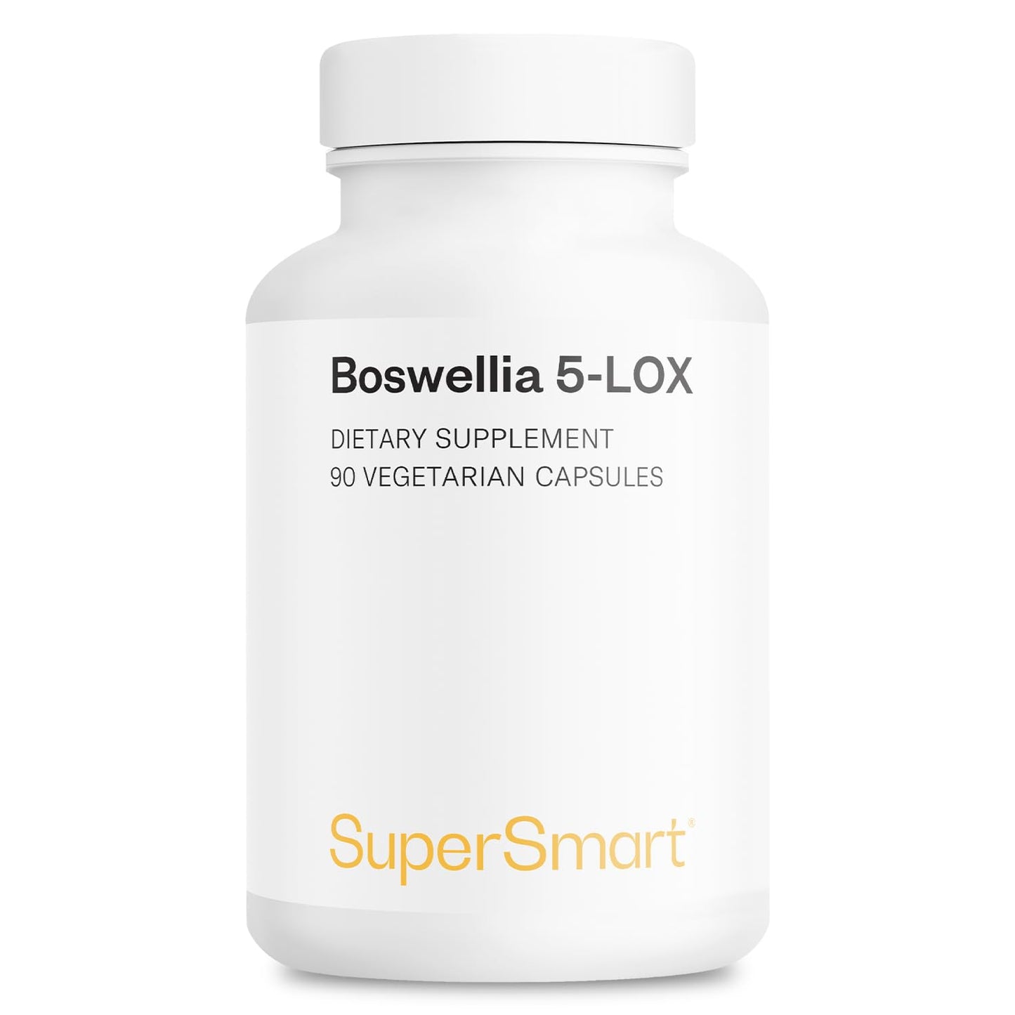 Supersmart 5-Loxin 200mg per Day (Patented) AKBA Boswellia Serrata Extract Capsule, 90 Vegetarian Capsules