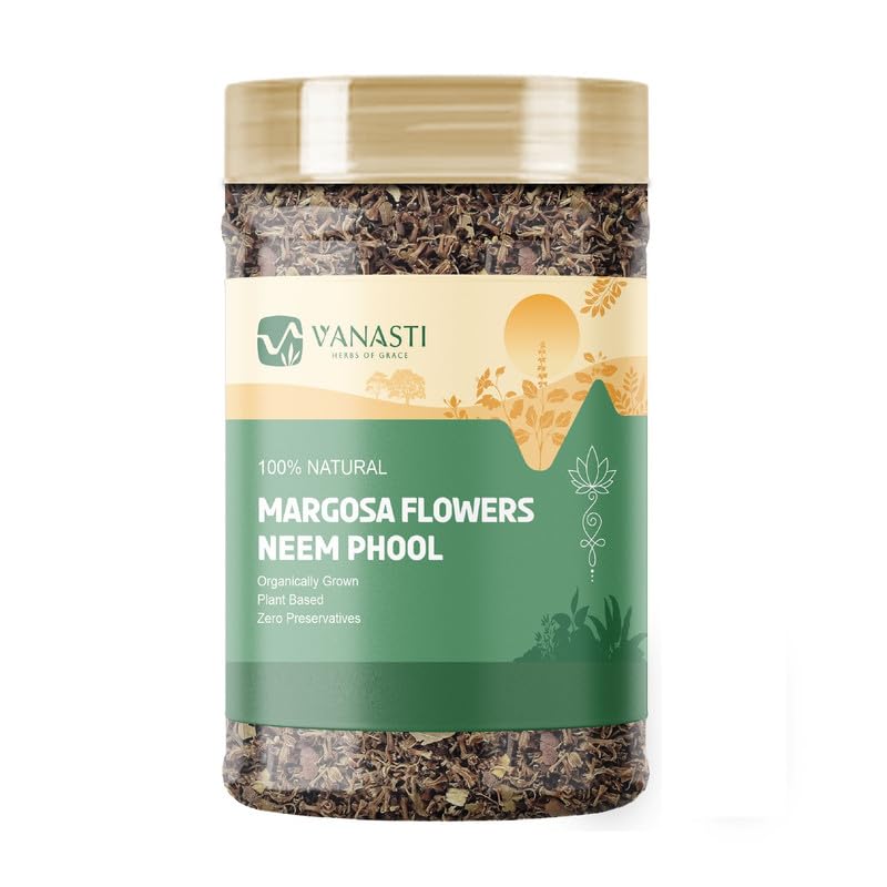 VANASTI Neem Flowers Powder 3.52 Ounces